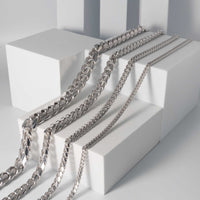 Silver Miami Cuban Chain 15mm