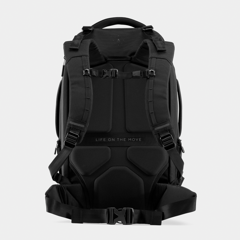 32l travel backpack Dri Duck 1039DD Traveler Designed to fit both clothing and tech Nebula-Graphite Purple