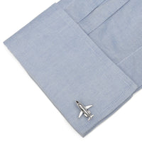 Sterling Private Jet Cufflinks
