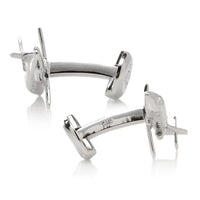 Sterling Private Jet Cufflinks