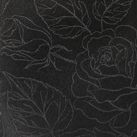 Black Floral Men's Tie