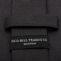 Black Silk Tie