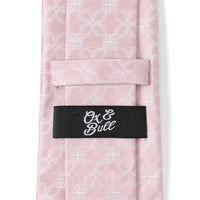 Pink Art Deco Men's Tie