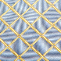 The Edward Tie (Gold Check Men's Tie)