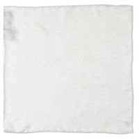 Black Floral Tie and Pocket Square Gift Set