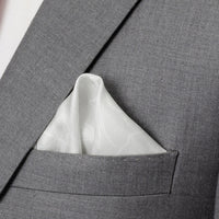 Black Floral Tie and Pocket Square Gift Set