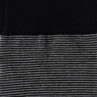 Striped Gray Black Men's Socks
