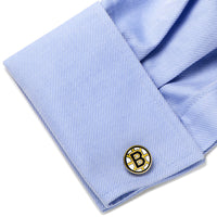 NHL Boston Bruins Cufflinks & Tie Clip Gift Set