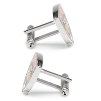 NHL Florida Panthers Shield Cufflinks