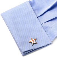 MLB Houston Astros Cufflinks and Tie Bar Gift Set