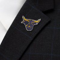NCAA Mankato State Stomper Mascot Lapel Pin