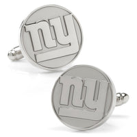 NFL New York Giants Silver Edition Cufflinks