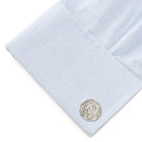 MLB New York Mets Silver Edition Cufflinks