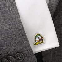 NCAA Oregon Ducks Mascot Cufflinks and Lapel Pin Gift Set