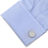 NBA Toronto Raptors Silver Edition Cufflinks