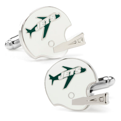 NFL New York Jets Retro Helmet Cufflinks