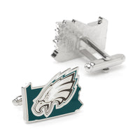 NFL Philadelphia Eagles State Shaped Cufflinks