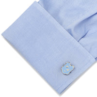 NCAA University of North Carolina Tar Heels Cufflinks