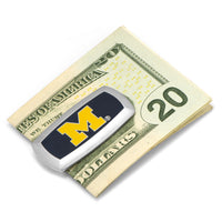 NCAA University of Michigan Wolverines Cushion Money Clip