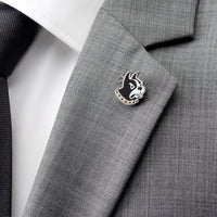 NCAA Wofford College Terrier Mascot Lapel Pin