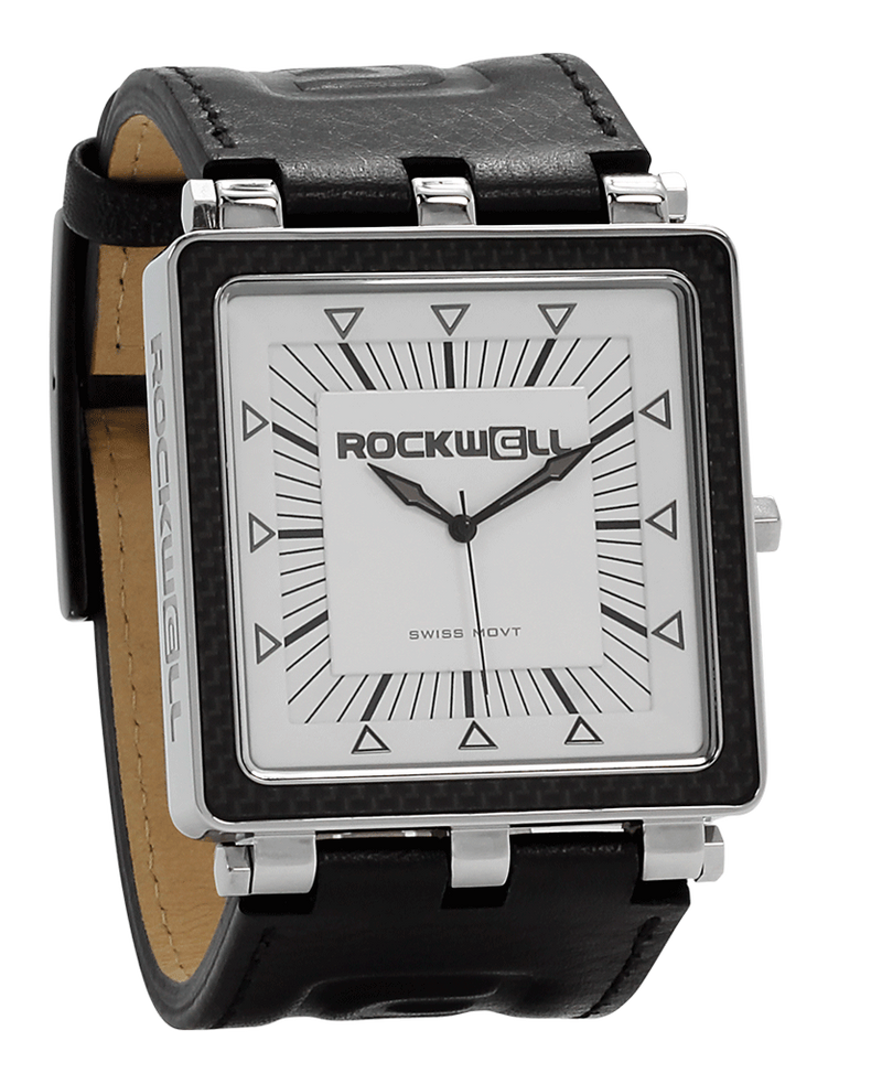CF Leather (White/Black) Watch
