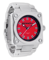 747 (Silver/Red) Watch