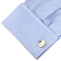Star Trek Two Tone Delta Shield Cufflinks