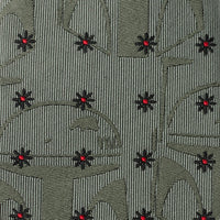 Star Wars Boba Fett Green Floral Motif Tie