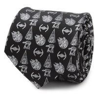 Star Wars Ships Black Tie