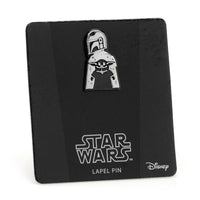 Star Wars Mandalorian and Grogu Navy Paisley Tie, Grogu Tie Bar, and Lapel Pin Gift Set