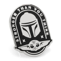 Star Wars Mandalorian Grogu Holiday Dress Socks and Lapel Pin Gift Set