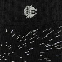 Star Wars Hyperspace Black Dress Socks and Rebel Crest Lapel Pin Gift Set
