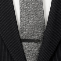 Star Wars Imperial Crest Satin Black Tie Bar