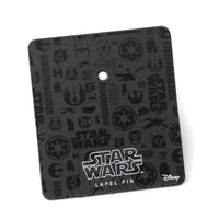 Star Wars Mandalorian Charcoal Gray Dress Socks and Mythosaur Lapel Pin Gift Set