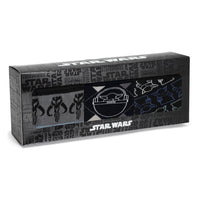 Star Wars Mandalorian 3-Pack Dress Sock and Mythosaur Lapel Pin Gift Set