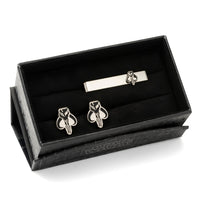 Star Wars Mandalorian Mythosaur Cufflinks and Tie Bar Gift Set