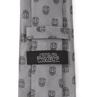 Star Wars Mandalorian Gray Tie