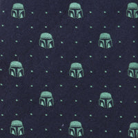 Star Wars Mandalorian Navy Dotted Tie