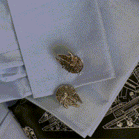 Star Wars Millennium Falcon 3D  Cufflinks