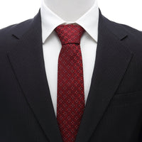 Star Wars Millennium Falcon Red and White Dot Tie