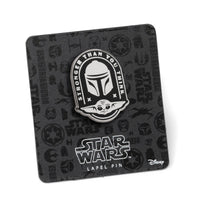 Star Wars Mandalorian and Grogu Stronger Than You Think Lapel Pin