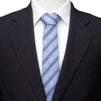 Star Wars Stormtrooper Blue Plaid Tie