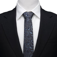 Star Wars Darth Vader Blue and Gray Paisley Tie