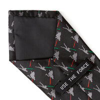 Star Wars Darth Vader and Luke Skywalker LIGHTSABER Battle Black Tie