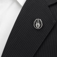 Star Wars Yoda Green, Gray, and Black Ombre Dress Socks and Jedi Crest Lapel Pin Gift Set