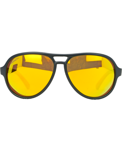 Casino (Black/Yellow Mirror Polarized Lens