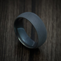 Darkened Tantalum Men's Starter Ring - Ready to Ship