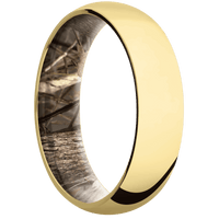18K Yellow Gold + Polish Finish + King's Woodland