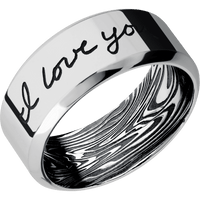 14K White Gold + Polish , Polish Finish + Kinetic