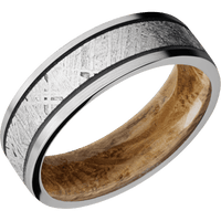 Palladium Silver + Satin Finish + Whiskey Barrel